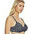 thumbnail image 3 of Fantasie Womens Santa Monica Underwire Gathered Full Cup Bikini Top, 40D, 3 of 5