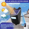 thumbnail image 3 of Solar Lane Alert Wireless Outdoor Motion Detector and Weatherproof Sensor for a Long Range of 1000 Feet - Safe Lane Alert System, 3 of 5