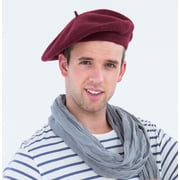 Hat Attack Classic Wool Beret (Black)