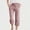 Red, variant on OGLCCG Girls Cotton Linen Capri Pants Lightweight Summer Striped Cropped Pants for Kids Straight Leg Beach Pants with Pockets 4-14 Years