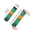thumbnail image 4 of Fuzoiu Merry Christmas 2025 Print Adult Socks, Crew Moisture-wicking Socks, Unisex Cushion Crew Socks,Casual Sports Ankle Socks, 4 of 7