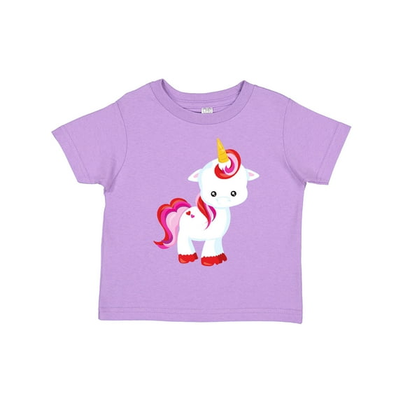 Inktastic Cute Unicorn, Little Unicorn, Magic Unicorn Girls Toddler T-Shirt