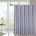 thumbnail image 1 of Eastvita Shower Curtain, Thick Polyester Waffle Woven Fabric Shower Curtain, Suitable For Bathroom, Hotel Luxury Waterproof And Washable, 182.88 Cm X 182.88 Cm, Gray, 1 of 7