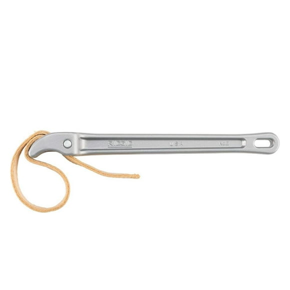 Llave de Correa Ajustable RIDGID de Aluminio de 2 Pulgadas 31340 RIDGID Llave de correa ajustable
