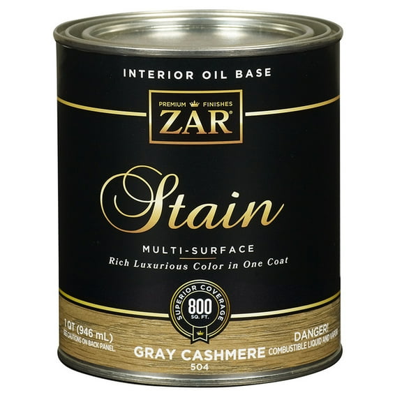 24-Pack of 1 qt UGL 50412 Cashmere Zar Interior Oil-Based Wood Stain
