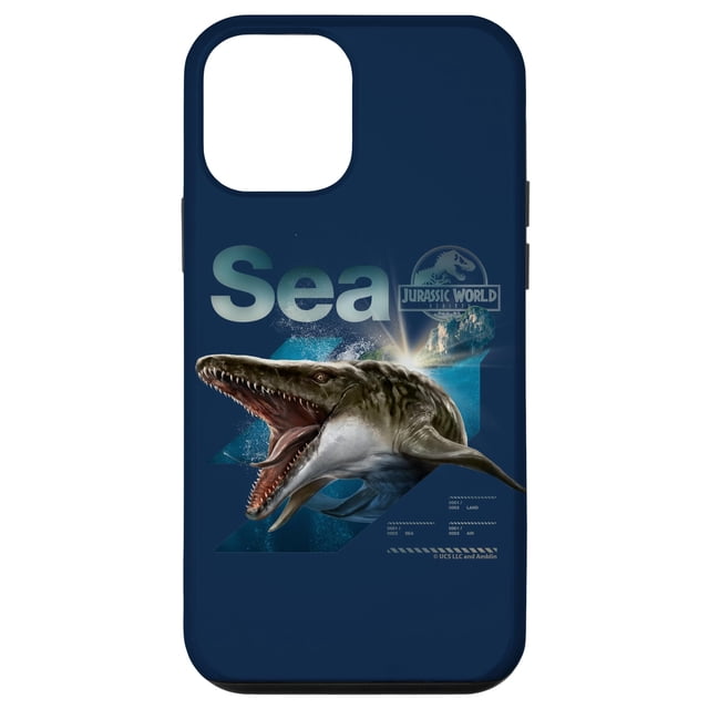 Funda para teléfono Jurassic World Rebirth Mosasaurus Sea Dinosaur