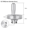 thumbnail image 1 of 1PCS Aluminum Alloy Lathe Hand Wheel Slide Handwheel Scale Hand Wheel 63.7mm, 1 of 10