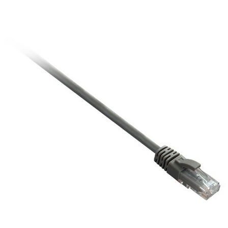 V7 14 feet Cat6 Unshielded UTP RJ45 Male to RJ45 Male Cable, Gray