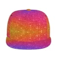 thumbnail image 2 of Balery Baseball Cap Flat Bill Hats for Men Adjustable Size for Running Workouts and Outdoor Activities All Seasons Dad Hat(Holiday Shiny ), 2 of 9