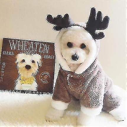 Puppy reindeer costume hot sale