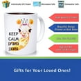 thumbnail image 2 of Keep Calm Drama Llama Alpaca Animal Ceramic Coffee Cup Mug 11oz, Ceramic Novelty Coffee Mug, Tea Cup, Gift Present For Birthday, Christmas Thanksgiving Festival, 11oz Sarcasm Wi, 2 of 2