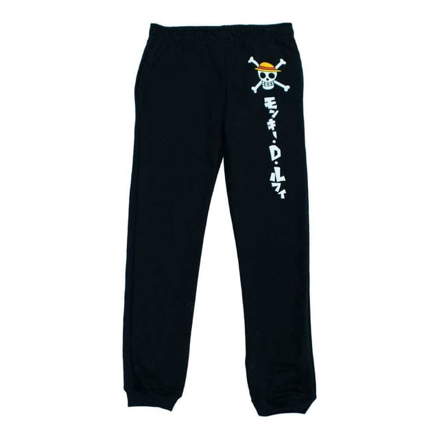Jogger One Piece para Niño Logo Negro Talla 14