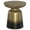 Gold and Black Ombre, variant on Pemberly Row 17" Metal Accent Table in Antique Copper Finish
