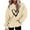 Beige3, variant on Lmnyox Women's Long Sleeve Sweatshirts Oversized Heart Print Hooded Sweatshirt with Pocket Valentine's Day Clothes