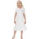thumbnail image 4 of Conjunto de pijamas para niñas, conjunto de pijamas para niños, ropa de dormir, camiseta, pantalones cortos, pijamas de verano, ropa de dormir, pijamas cortos de satén para verano., 4 of 5