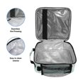 thumbnail image 3 of Haosy Mint Green Marble Reusable Lunch Box Men/Women Insulated Lunch Bag for School Picnic Travel, 3 of 6