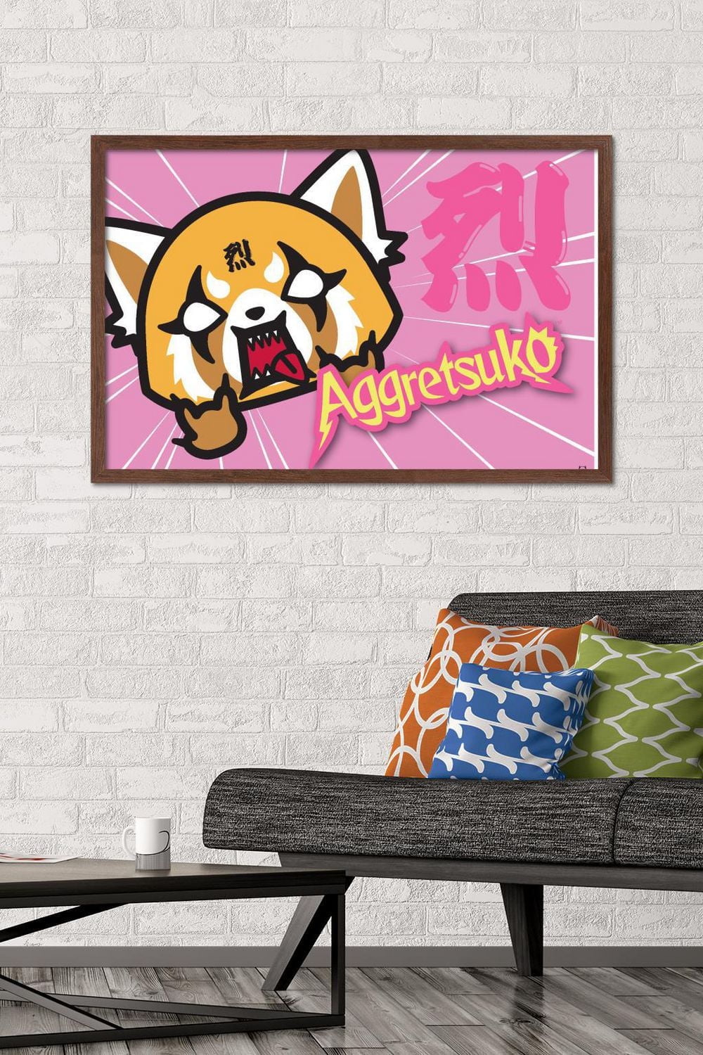 Aggretsuko - Horns Wall Poster