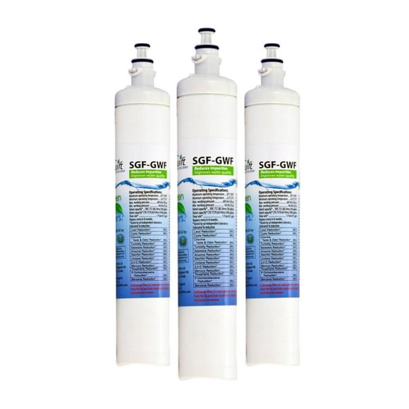 Swift Green Filters Replacement for GE RPWF Refrigerators Water Filters(Pack of 3)
