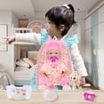 thumbnail image 2 of TDDS9 Baby Doll Clothes with Backpack Carrier for 14-18 Inch Doll,Reborn Baby Dolls Accessories Set with Bottles Pacifiers for Toddlers and Kids 2 3 4 5 Year Old（Dolls not Included）, 2 of 7