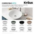 thumbnail image 6 of KRAUS Pop-Up Drain for Bathroom Sink in Brushed Gold, 6 of 7