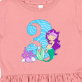 thumbnail image 4 of Inktastic Third Birthday Mermaid Girls Toddler Dress, 4 of 5