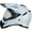 Pearl White, variant on Afx FX-41DS Solid Helmet (Small, Flat Black)