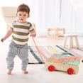 thumbnail image 3 of Bloques de construcción de madera Joqutoys para niños pequeños con vagón, 30 unidades, 3 of 8