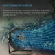 thumbnail image 2 of AC Infinity CLOUDLIFT, Ventilador de pared industrial con controlador inalámbrico de 10 velocidades, soporte de piso o montaje en pared para ventilador de taller de alta velocidad con motor EC, para h, 2 of 5