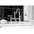 thumbnail image 5 of Kingston Brass KS3911AL Standard Mount Restoration Bathroom Bridge Faucet, 5 of 5