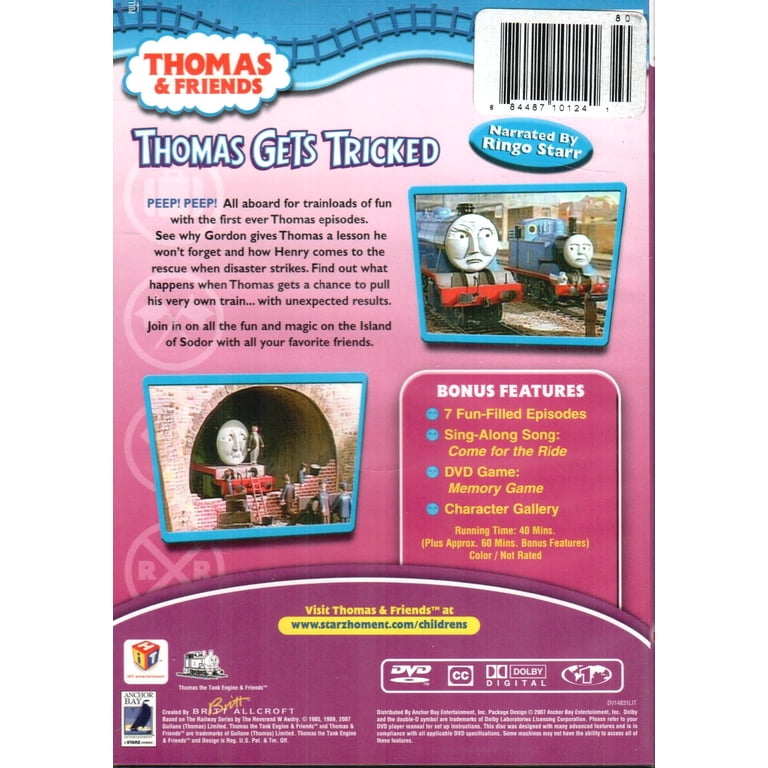 Thomas & Friends: Thomas Gets Tricked (DVD, 2008) - Walmart.com