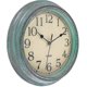thumbnail image 2 of Silent No Tick Ro Retro Quartz Clock Wall Clock (12 Inches), 2 of 5