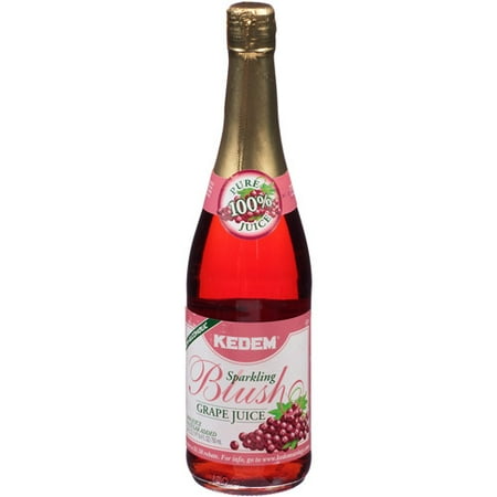 Strongbow Cider - Kedem 100% Sparkling Juice, Grape, 25.4 Fl Oz (Pack of 12)