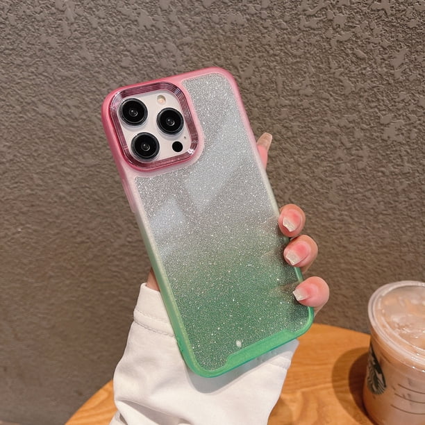 Funda De Teléfono Con Marco De Fotos De Metal Con Purpurina Compatible Con La Cubierta Trasera Del iPhone 11 12 13 14 pro max