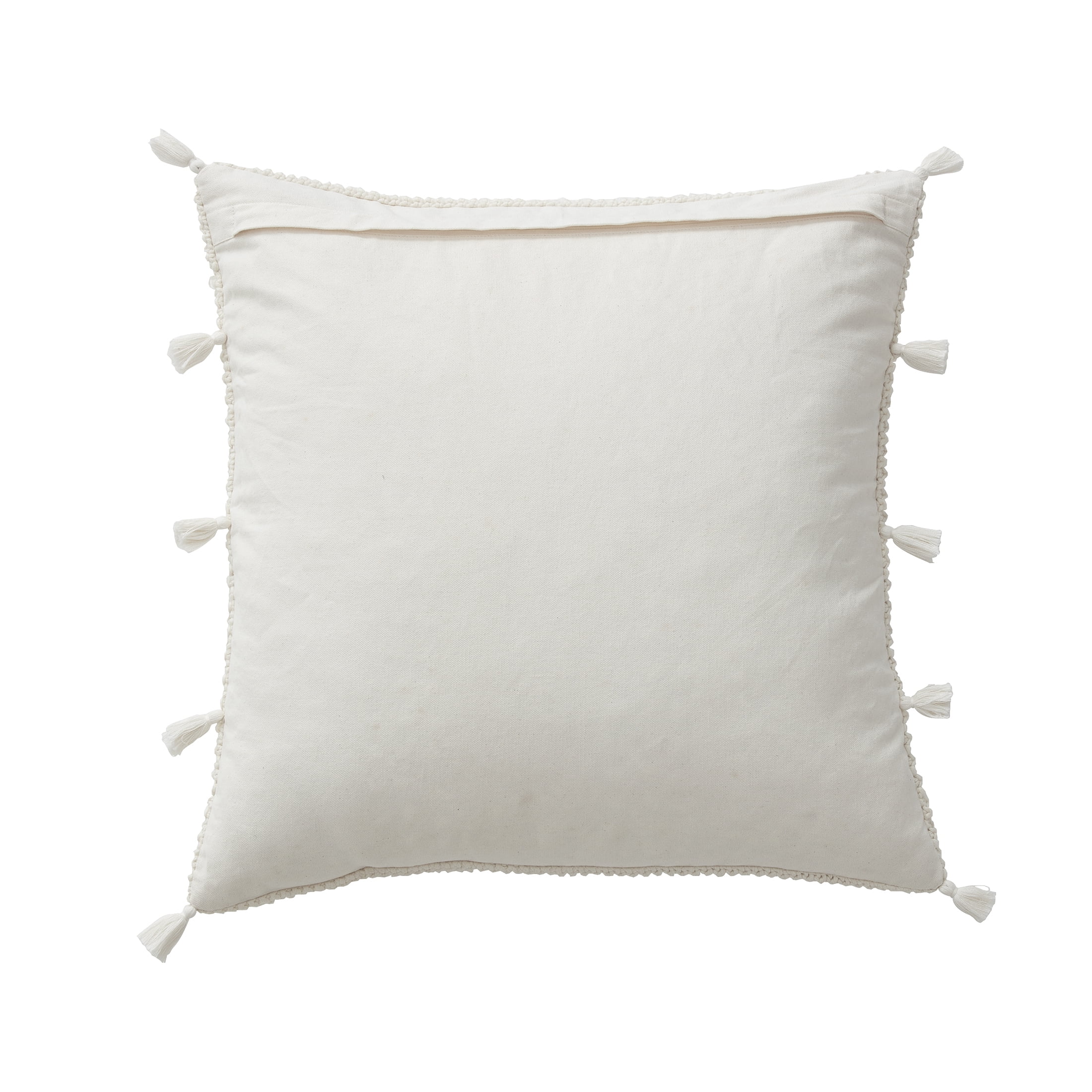 Amanda Solid White Linen Pillow