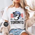 thumbnail image 1 of Toronto Baseball Comfort Colors T-Shirt, Unisex Garment-Dyed Shirt-L, 1 of 2