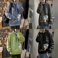 thumbnail image 2 of Otoño Hombres De Gran Tamaño Suelto Cuello Redondo Casual Hip-hop Sudadera Con Capucha Mujeres Y Oversize Manga Larga Amantes De Dibujos Animados Pistola De Agua Graffiti Chamarra Ropa De Abrigo Parej, 2 of 4