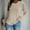 Khaki, variant on gakvbuo Plus Size Tops for Women Fall Tops Crew Neck Long Sleeve Gegular Blouse Pullover Shirts V-Neck Plain Tee Shirts