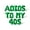 Green, variant on Letter and Number Balloons - ADIOS TO MY 40S 16" Inch Alphabet Letters Foil Mylar Balloon Birthday Party Banner (White)