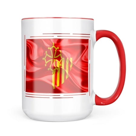 

Neonblond Languedoc-Roussillon region: 3D Flag: France Mug gift for Coffee Tea lovers
