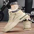 thumbnail image 2 of NOKIO Men'S Cozy Fur-Lined Snow Shoes Men'S Frost-Resistant High-Top Boots Couple Women Men Hiking Boot Shoes Cotton Short Shoes Snow Boots Men'S Cotton Winter Boots, 2 of 5