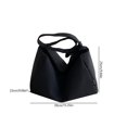 thumbnail image 4 of Bolso de hombro para mujer Bolso bandolera de lona de gran capacidad Bolsas diarios (Negro), 4 of 7