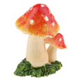 thumbnail image 4 of Estatuilla de hongos en miniatura mini setas estatuilla casa hada jardín terrario decoración naranja rojo a Magideal Estatuilla de hongos en miniatura, 4 of 7