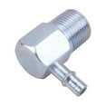 thumbnail image 6 of 3/8" NPT Male to 1/4"Hose Barb 90° Deg Fuel Oil Gas Line Fitting Adapter, 6 of 9