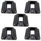 thumbnail image 1 of 5X Adaptador de Bloque de Portador de Bicicleta para Soporte de Bastidor de Bolsa de Bicicleta Plegable Soporte de Bloque de Portador Delantero de ABS, 1 of 5
