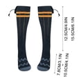 thumbnail image 3 of Virmaxy Heated Men's and Women's Heating Garters Temperature Warm Electric Heating Socks Stockings Socks Warm Socks, 3 of 9
