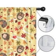 thumbnail image 4 of Blackout Kids Curtains,Fall Hedgehog and Leaves Childrens Insulated Curtains Set Of 2,Bedroom Essentials,Toddler Room Decor 42"x63"(106x160cm), 4 of 4