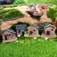 thumbnail image 2 of 15 piezas de miniaturas de casas de resina para decoración de micropaisajismo., 2 of 5