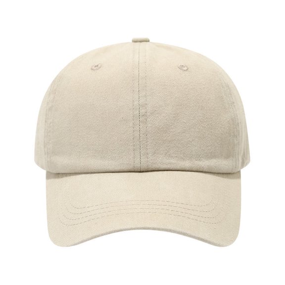 Unisex Vintage Washed Cotton Baseball Dad Hat, Low Profile Unconstructed Plain Golf Cap, Adjustable Metal Buckle Sun Hat for Men Women Outdoor Sports Travel