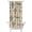 White-219, variant on Desert Style Boho Shower Curtain, Waterproof Polyester with Southwestern Succulent and Watercolor Cactus Patterns, Includes 6 Hooks for Easy Installation