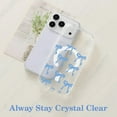thumbnail image 3 of XUCP-Magnetic for iPhone 17 Pro Case, Bow Case Compatible with MagSafe, Wireless Slim Clear Ribbon Aesthetic Phone Cover Anti-Yellowing Shockproof Protective Cover for Women Girl - Baby Blue, 3 of 4